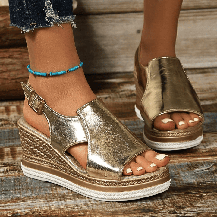 みほ | 上品ウェッジサンダル