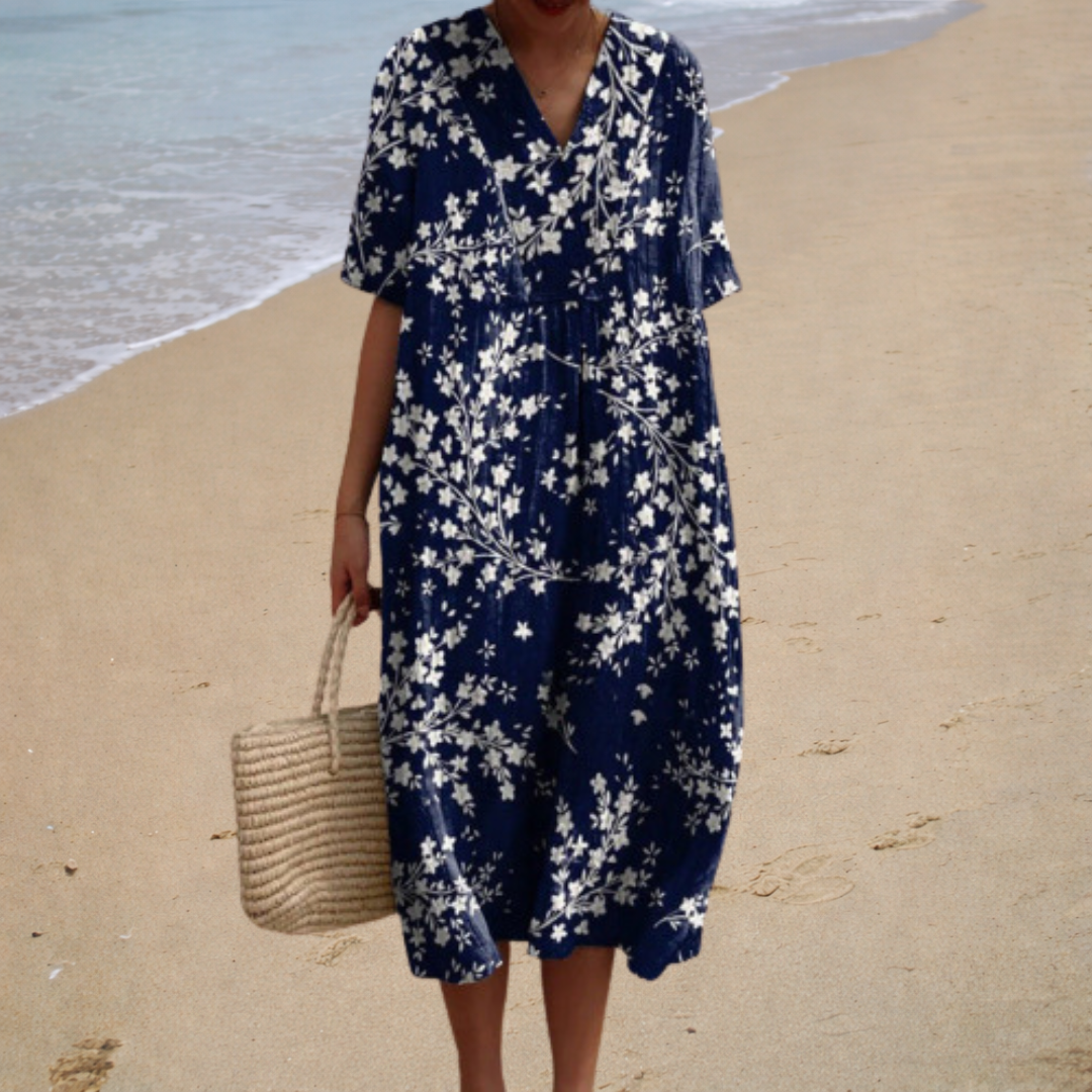 Eugenia | Vestido Porcelana Campestre