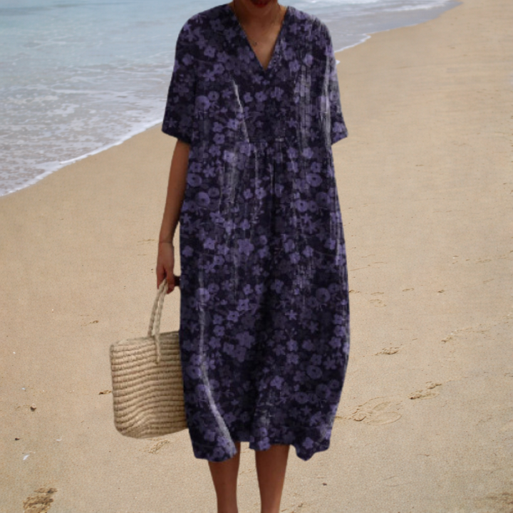Eugenia | Vestido Porcelana Campestre