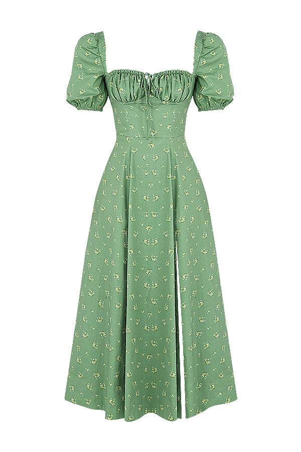 Lucía | Vestido Escote Fruncido