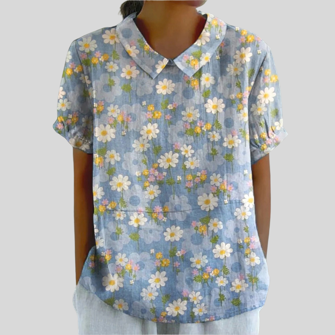 Casilda | Blusa Margaritas Campestres