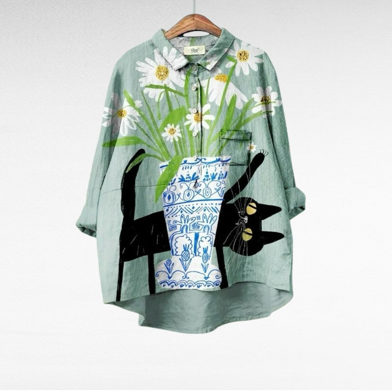 Jimena | Blusa Artística Natural