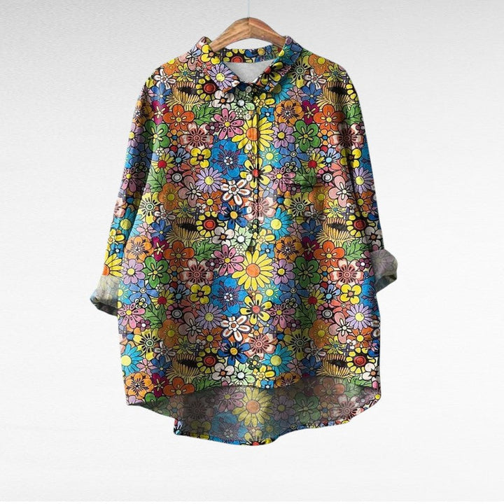 Rufina | Blusa Floral Vibrante