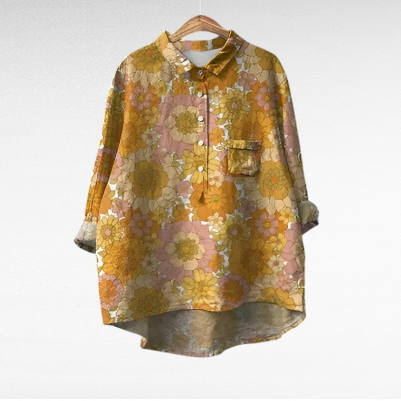 Rufina | Blusa Floral Vibrante