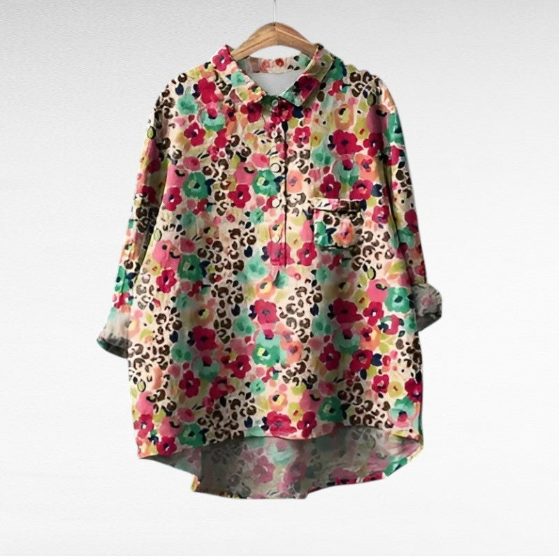 Rufina | Blusa Floral Vibrante