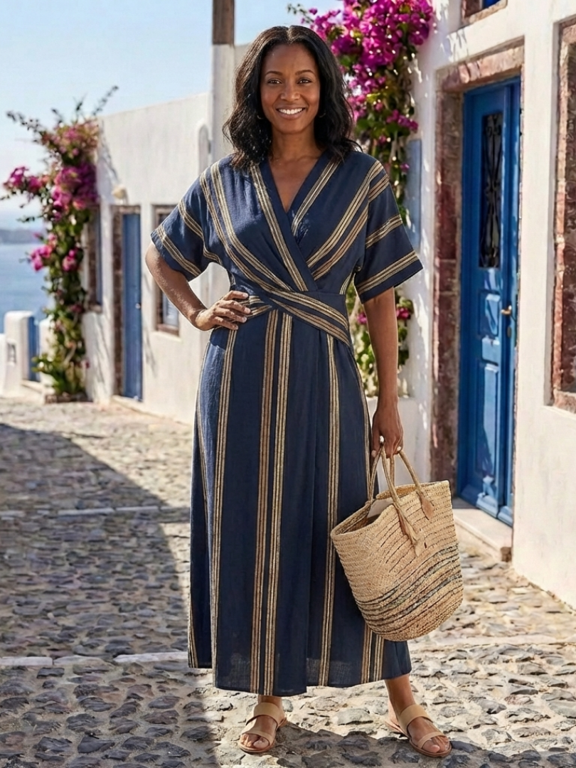 Inara | Vestido Rayas Náuticas