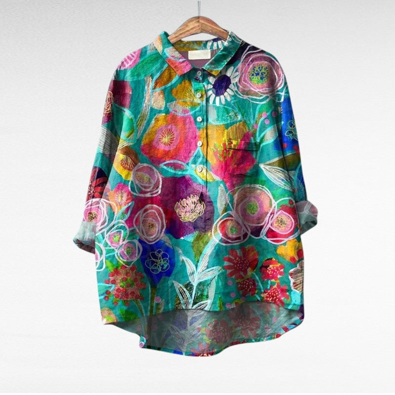Froila | Blusa Floral Esplendorosa