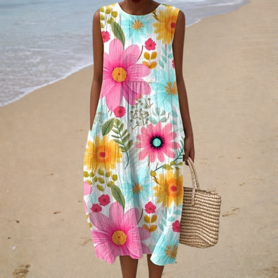 Trinidad | Vestido Floral Radiante