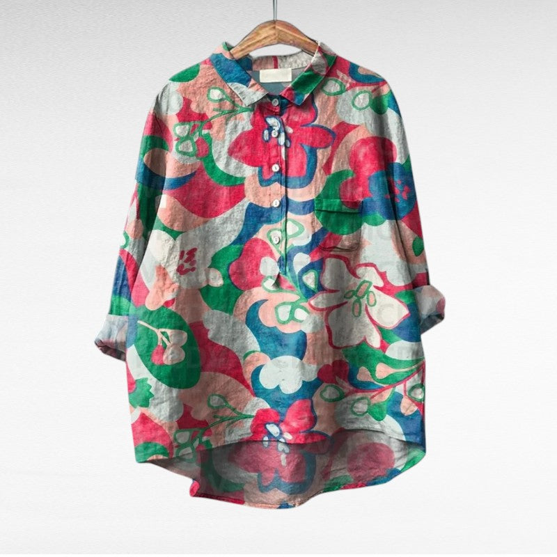 Froila | Blusa Floral Esplendorosa