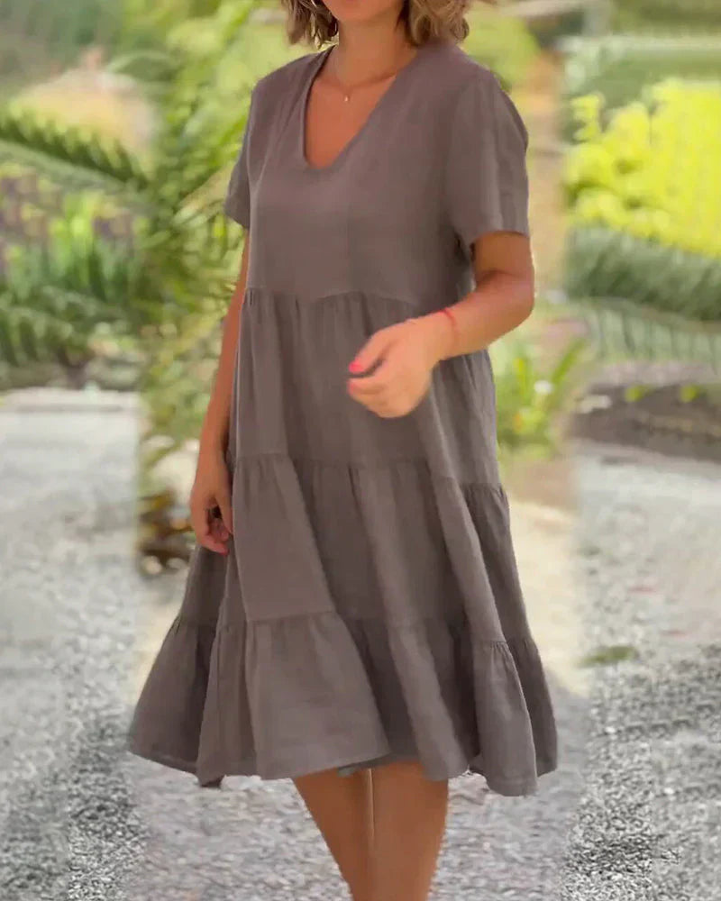 Fiorella | Vestido Bolsillos Laterales