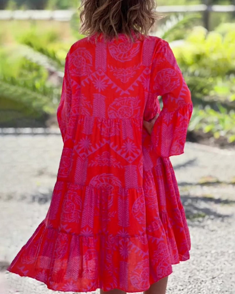 Irene | Vestido Vuelo Asimétrico