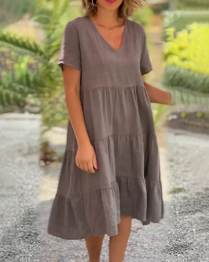 Fiorella | Vestido Bolsillos Laterales