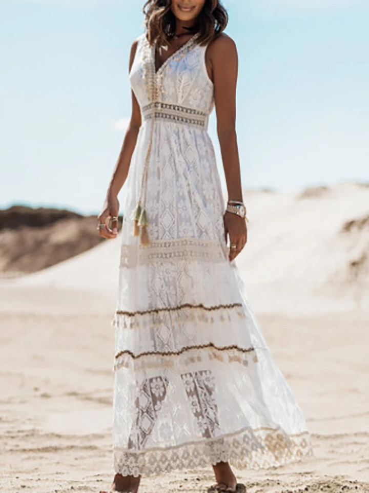 Zamira | Vestido Detalle Conchas