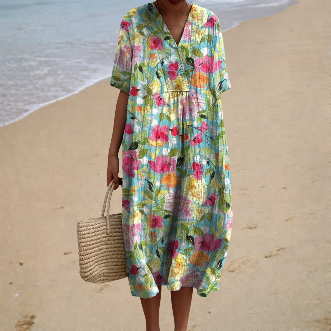 Adelaida | Vestido Floral Alegre