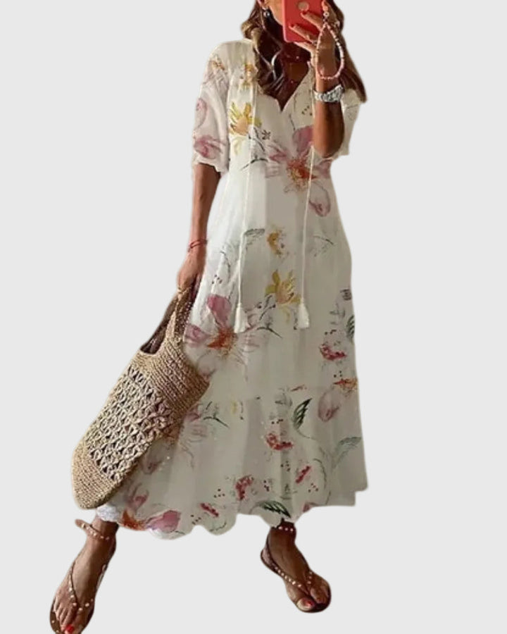 Tamara | Vestido Espíritu Mediterráneo