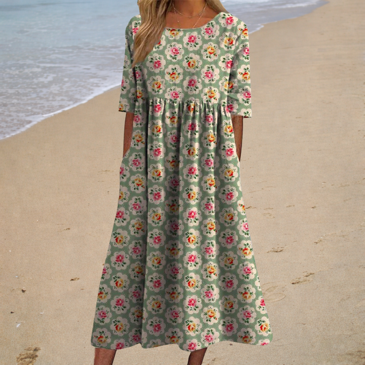 Visitación | Vestido Floral Primaveral