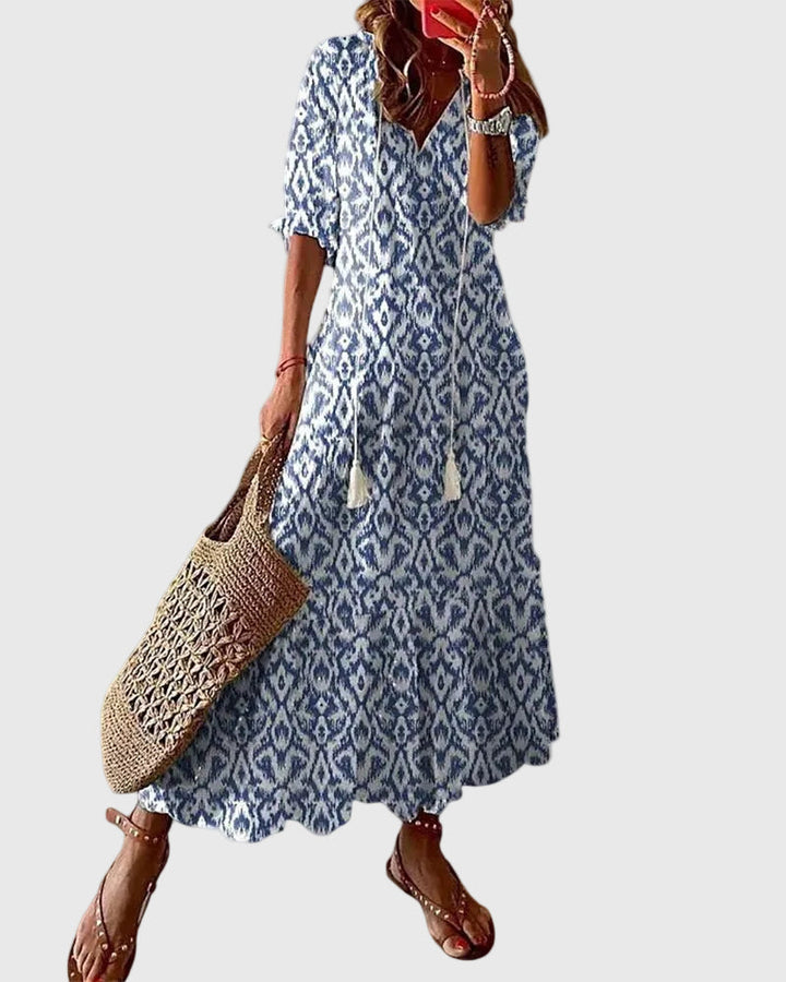 Tamara | Vestido Espíritu Mediterráneo