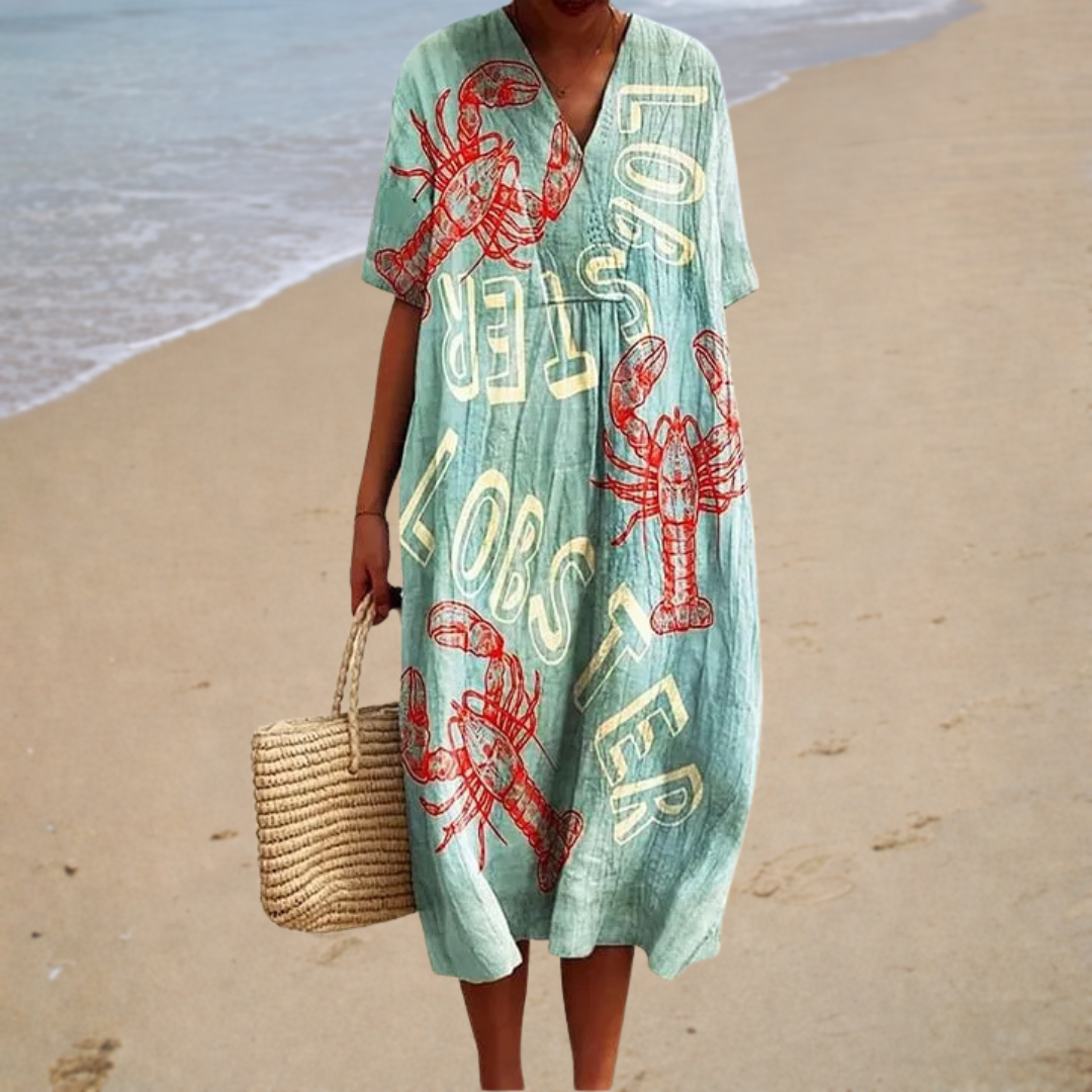 Socorro | Vestido Tropical Elegante