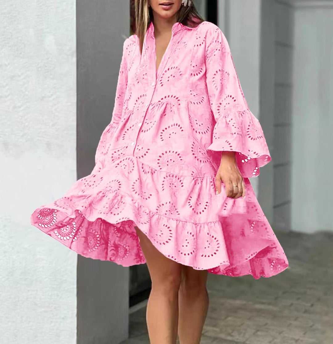 Guadalupe | Vestido Bordado Calado