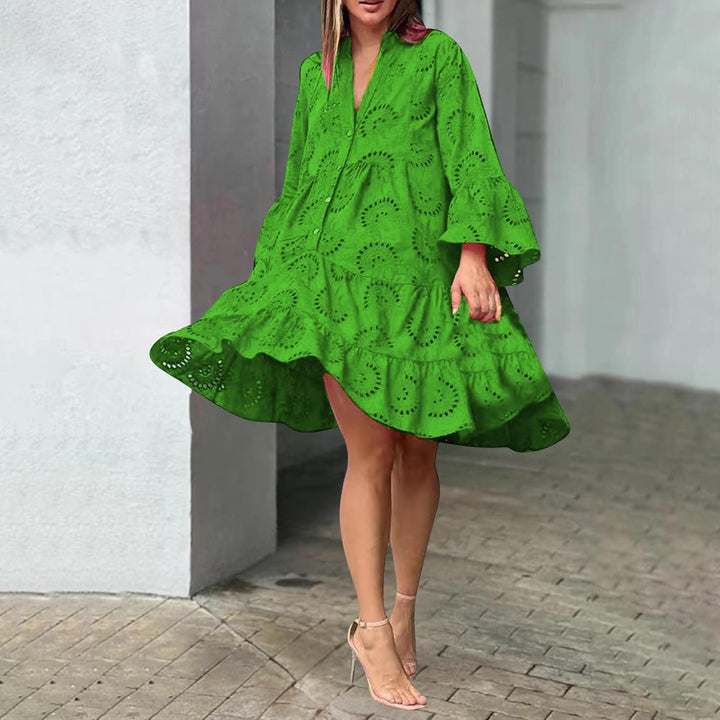 Guadalupe | Vestido Bordado Calado