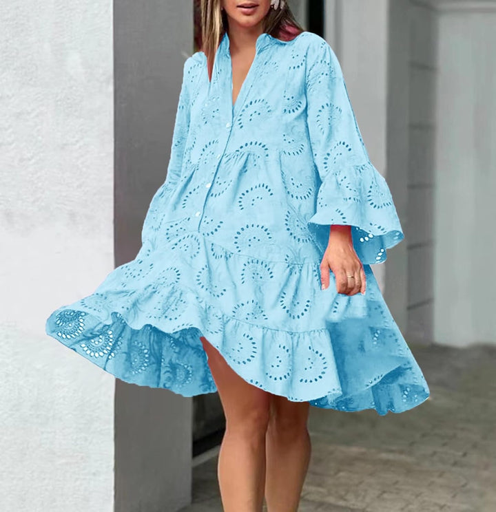 Guadalupe | Vestido Bordado Calado