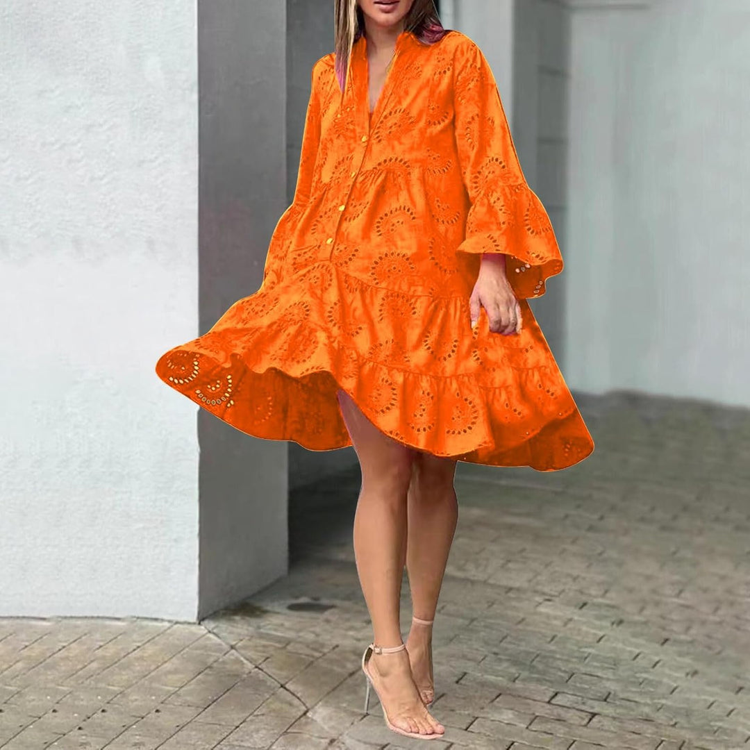 Guadalupe | Vestido Bordado Calado