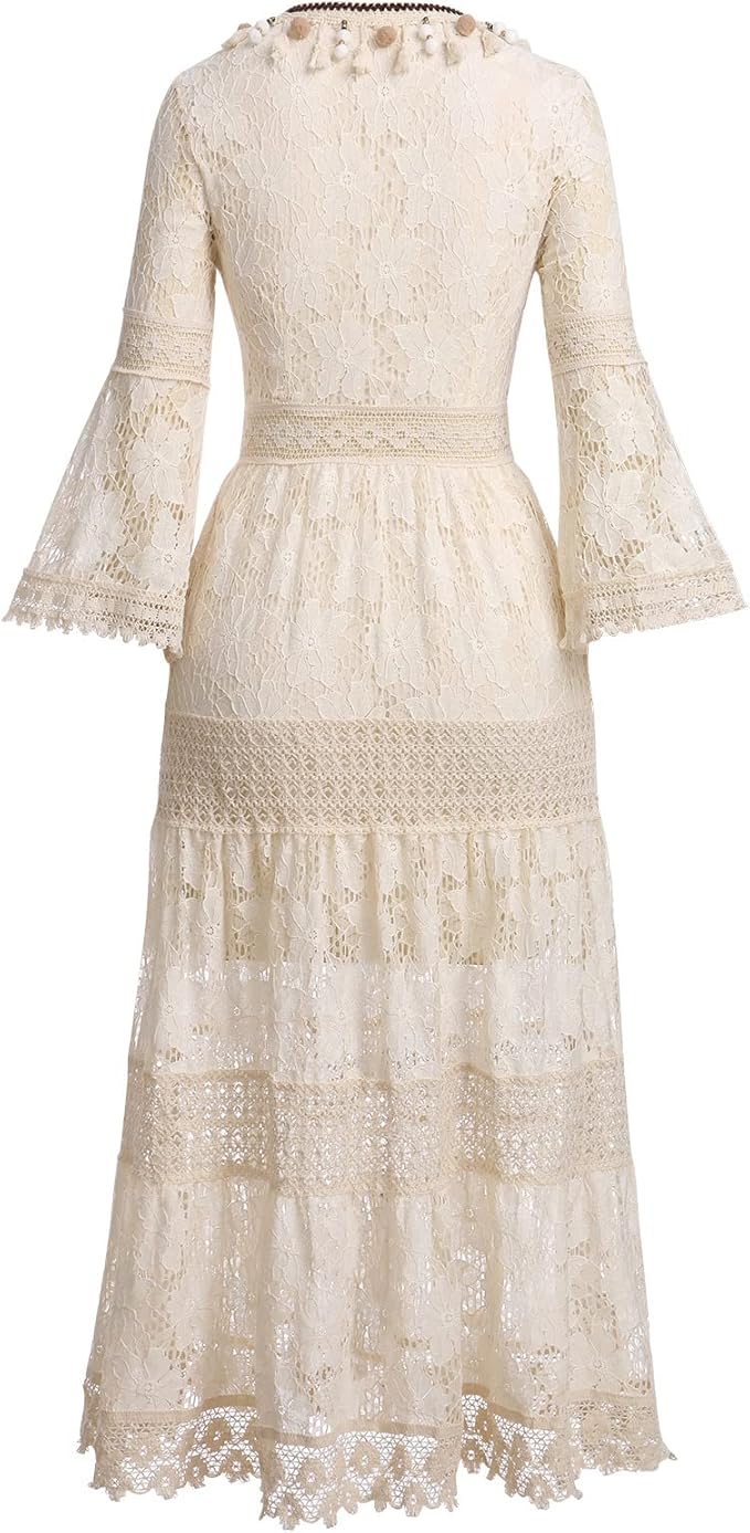 Carlota | Vestido Bordados Delicados