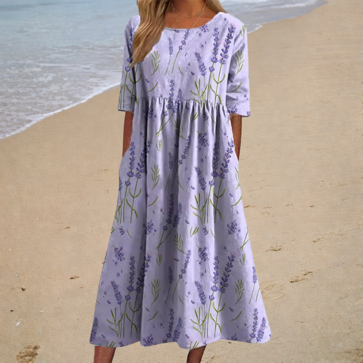 Visitación | Vestido Floral Primaveral