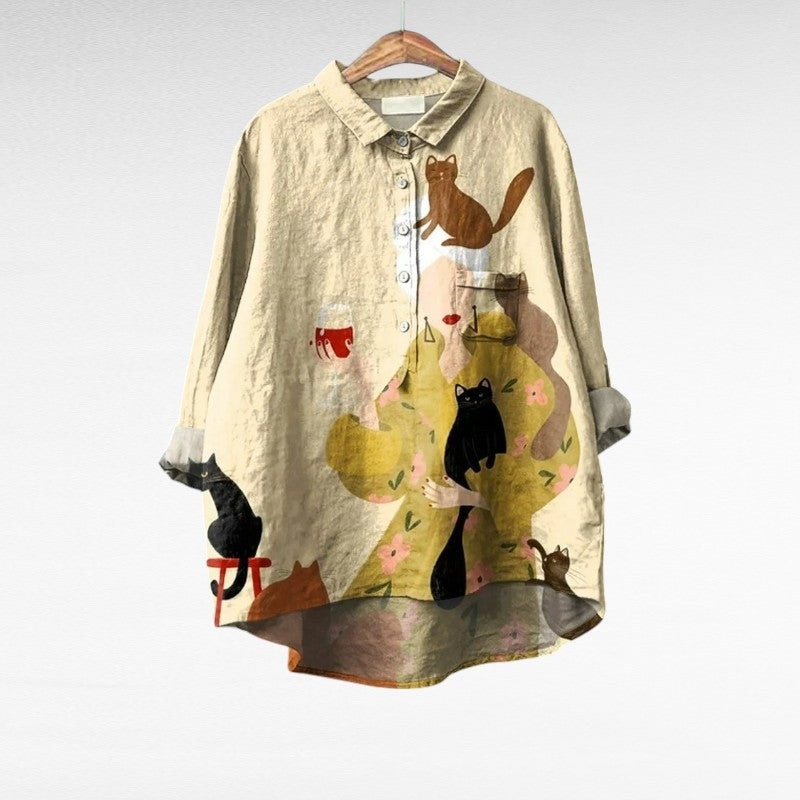 Gundisalva | Blusa Artística Elegante
