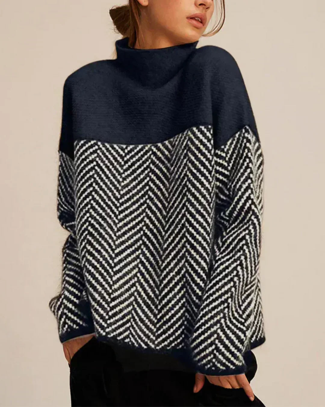 Nélida | Jersey Espiga Elegante