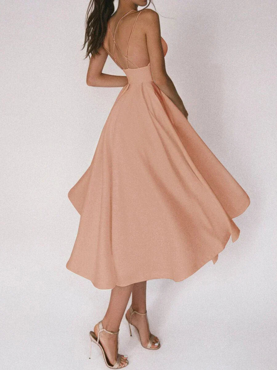 Salma | Vestido Espalda Descubierta