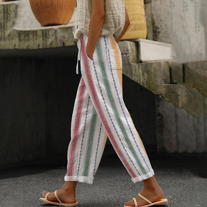 Velasquita | Pantalón Rayas Arcoíris