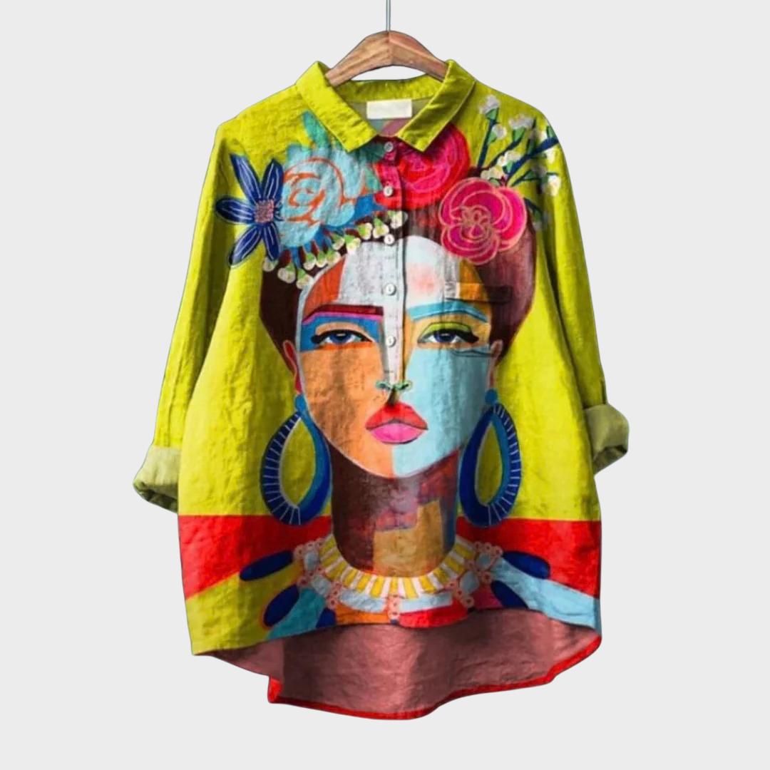 Elisenda | Blusa Retrato Vanguardista