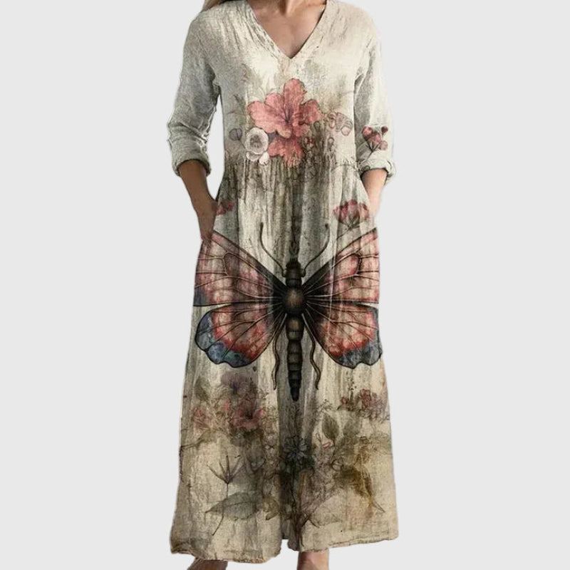 Leticia | Vestido Mosaico Campestre