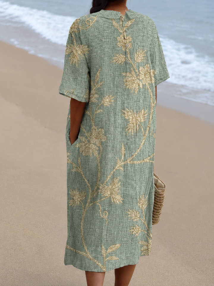 Gregoria | Vestido Herbario Sereno