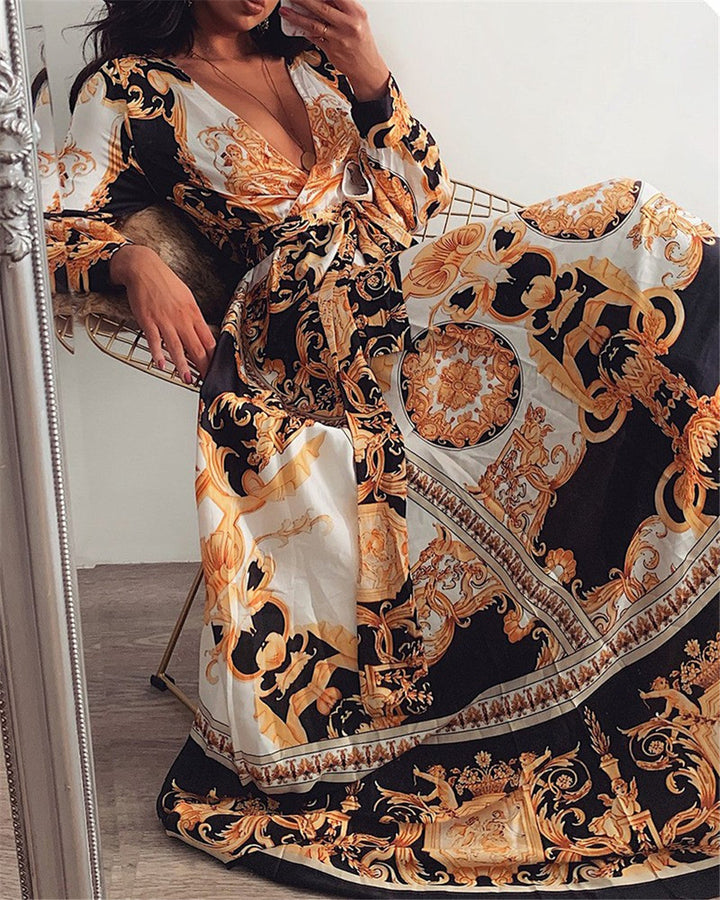 Marisol| Vestido Estampado Tribal