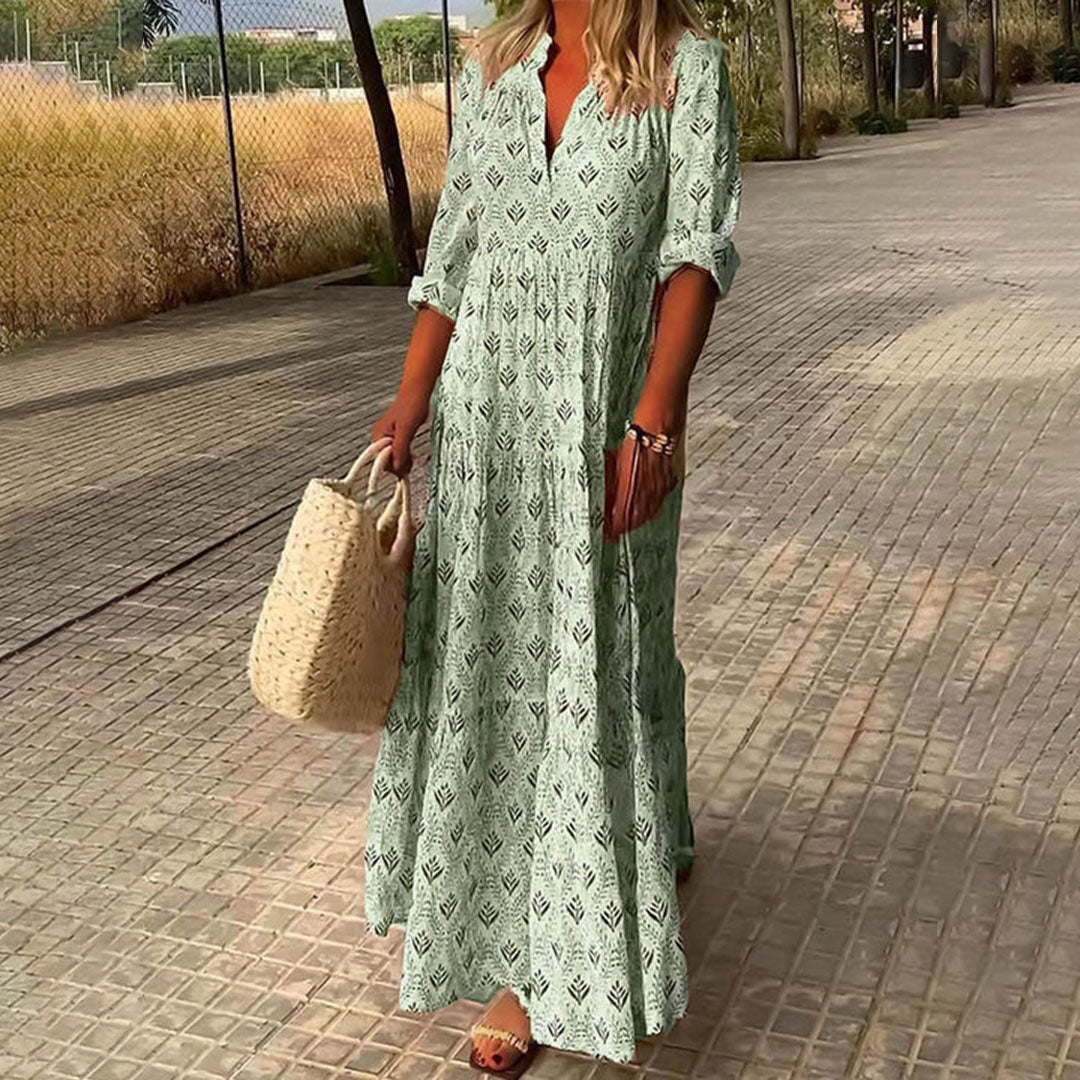 Luzmila | Vestido Botones Clásicos