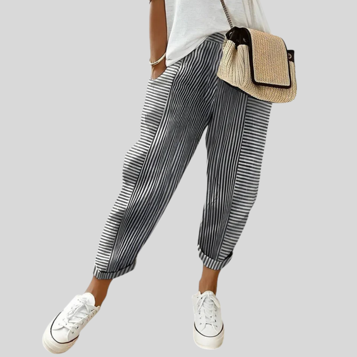 Urraca | Pantalón Rayas Bohemias