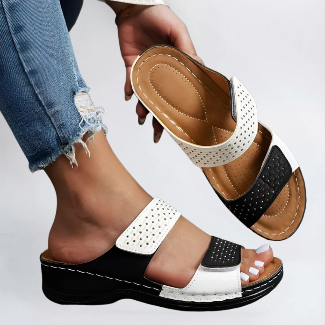 玲奈 | コンフォートウェッジサンダル