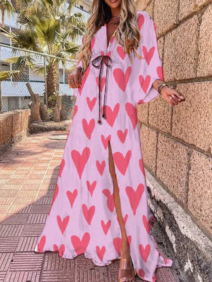 Lorenza | Vestido Arcoíris Fluido