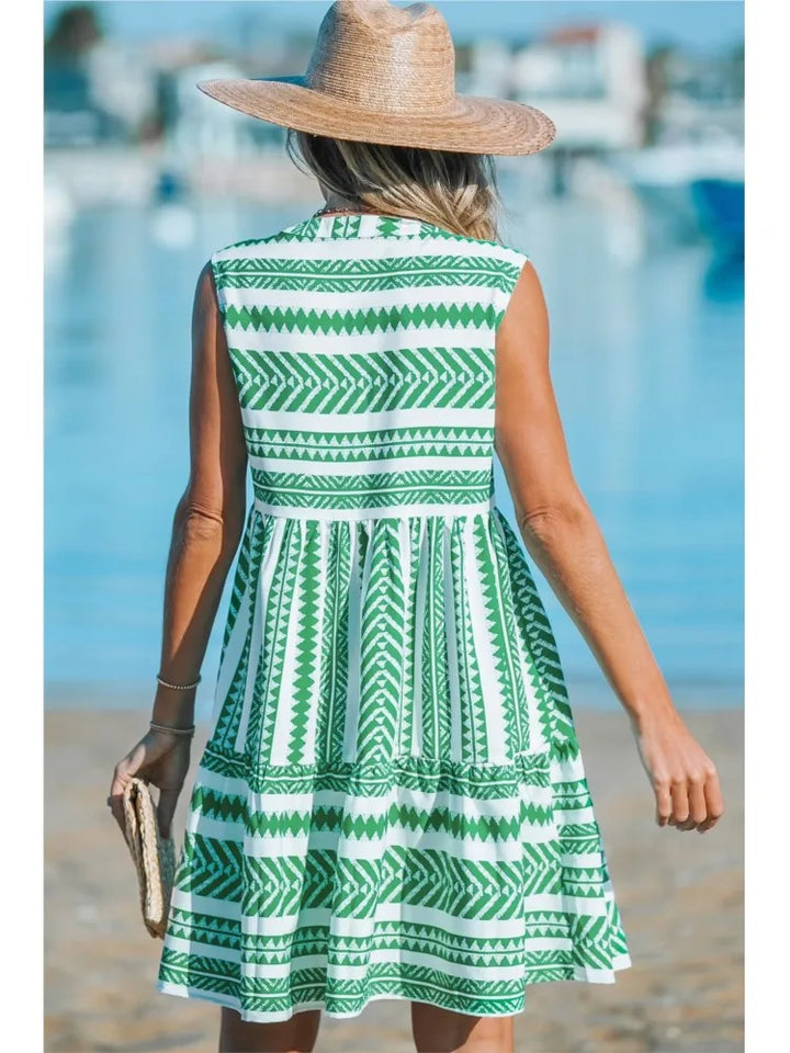 Silvia | Vestido Escote Bordado