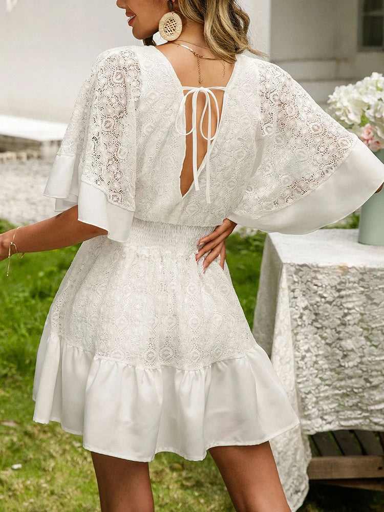 Maite | Vestido Encaje Romántico