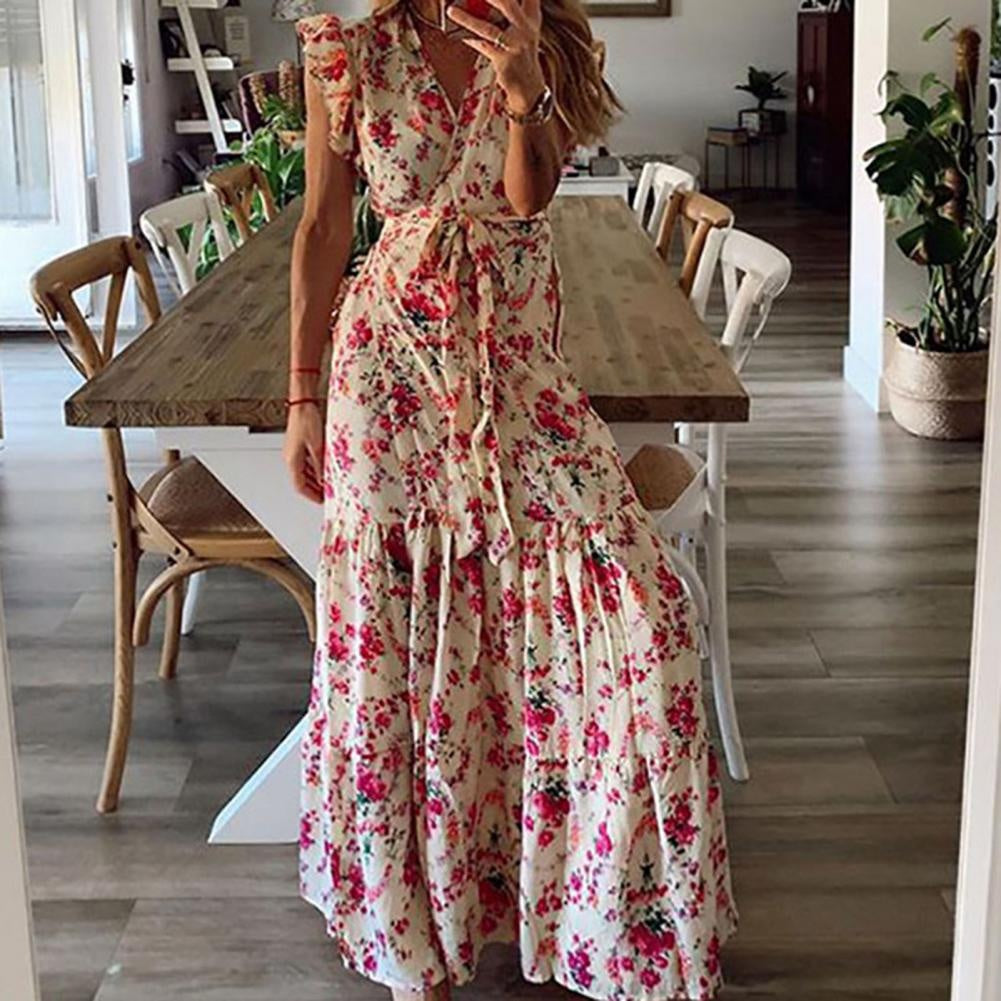 Julia | Vestido Volantes Cascada