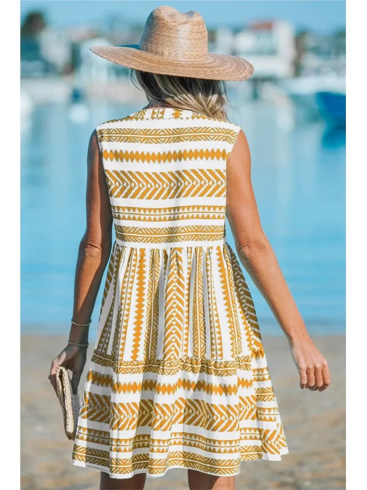 Silvia | Vestido Escote Bordado