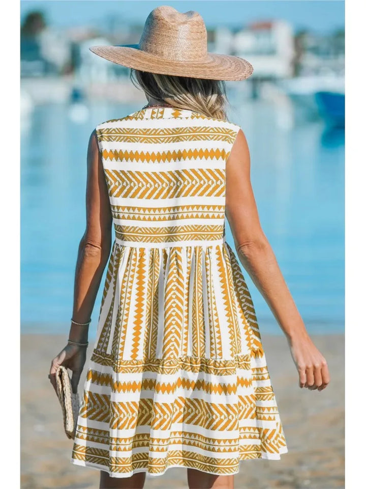 Silvia | Vestido Escote Bordado
