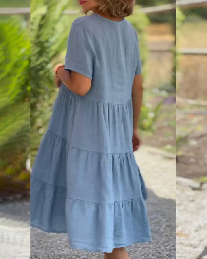 Fiorella | Vestido Bolsillos Laterales