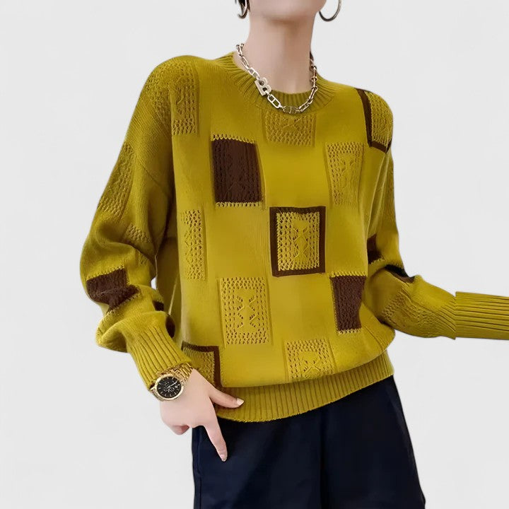 Leocadia | Jersey Geometría Elegante