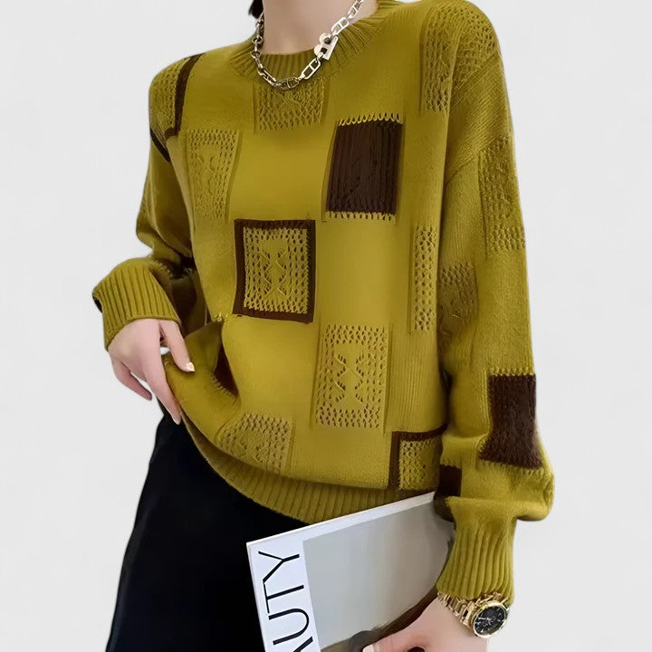Leocadia | Jersey Geometría Elegante