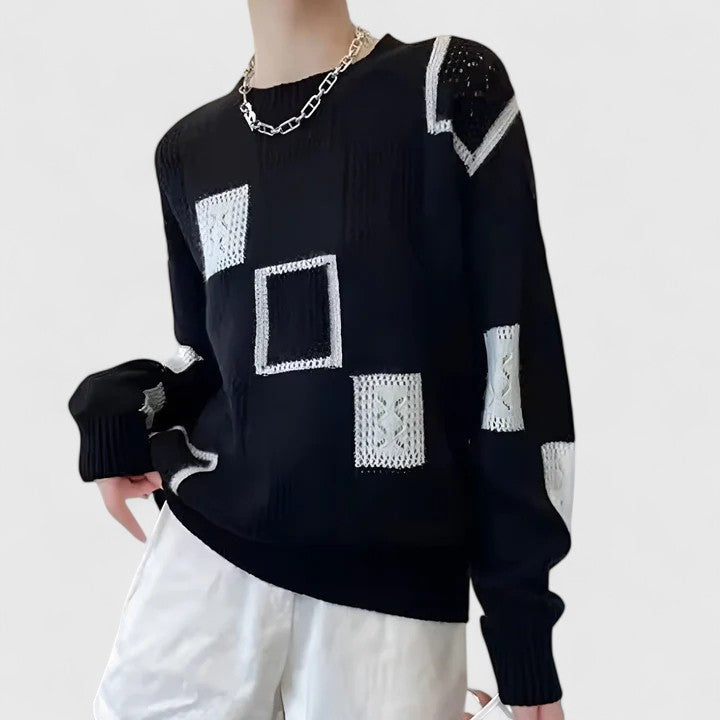 Leocadia | Jersey Geometría Elegante