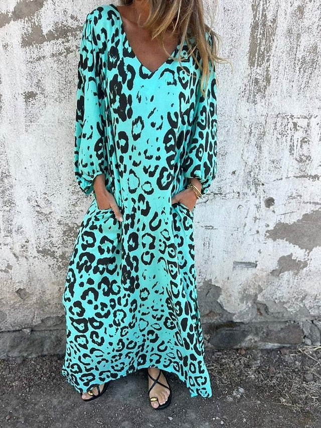 Tamara | Vestido Estampado Salvaje